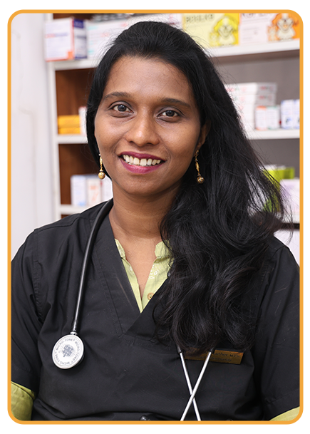 Dr. Shinu Luther Veterinarian at Eden Pets Care, Chennai