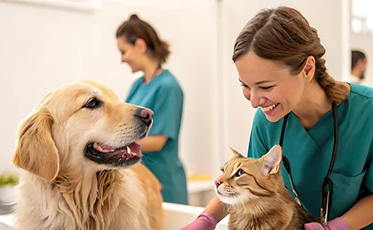 Medical grooming services for pets at Eden Pets Care in Nerkundram, Chennai