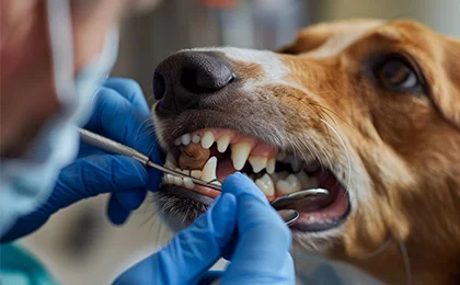 Professional pet dentistry services at Eden Pets Care in Nerkundram, Chennai