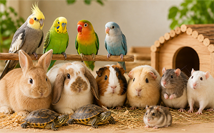 Expert exotic animal care services at Eden Pets Care in Nerkundram, Chennai
